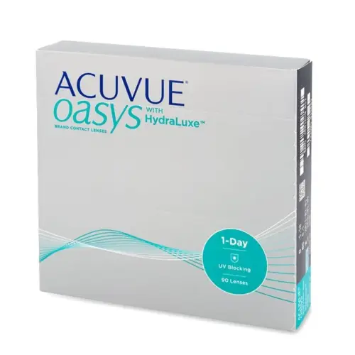 Acuvue Oasys Hydraluxe Contact Lenses Daily Replacement -4.00BC/-8.5 90 Units