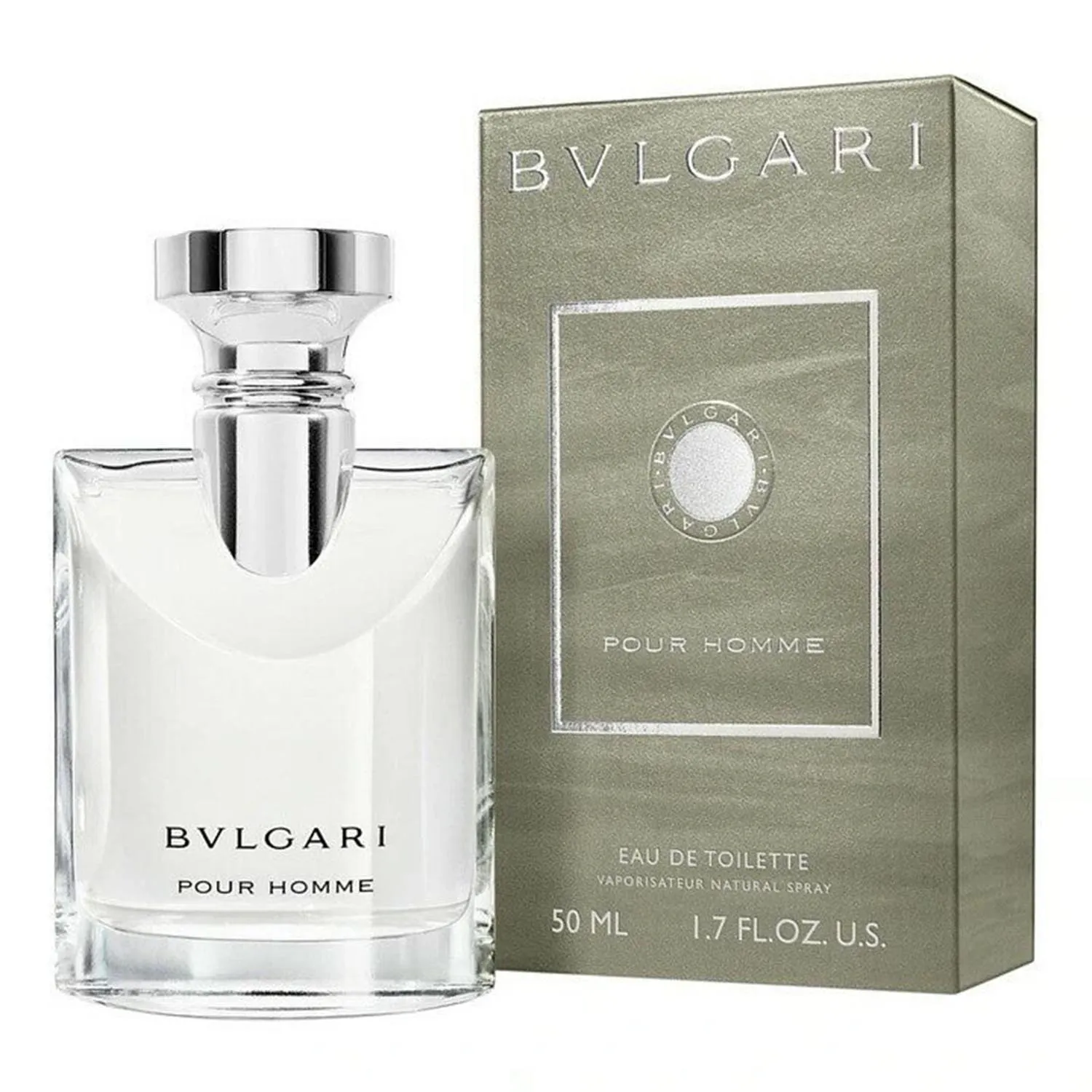 Bvlgari Pour Homme Eau De Toilette Natural Spray 50ml