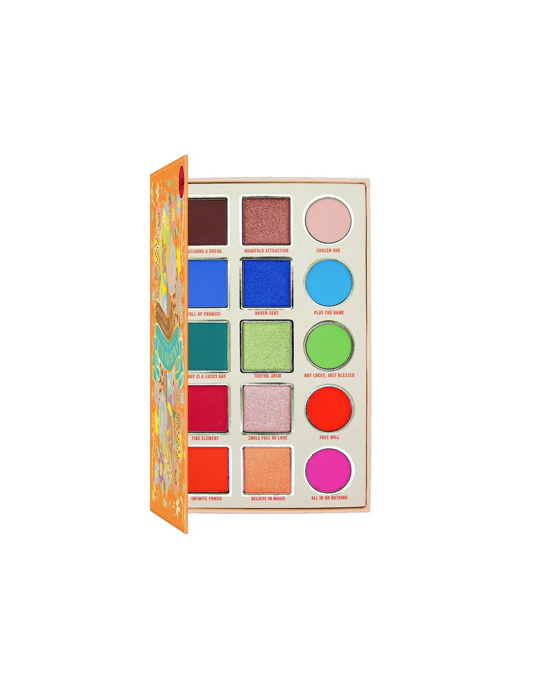 J.cat Beauty Jcat Sombra Paleta Luxy Charms