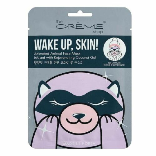 Gezichtsmasker The Crème Shop Wake Up, Skin! Raccoon (25 g)