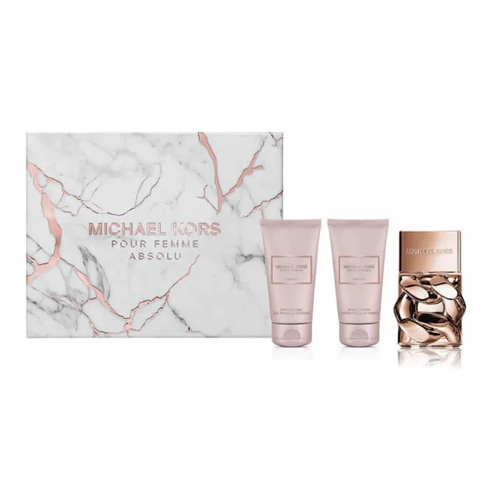 Michael Kors Femme Absolu Eau De Parfum Spray 50ml Set 3 Pieces