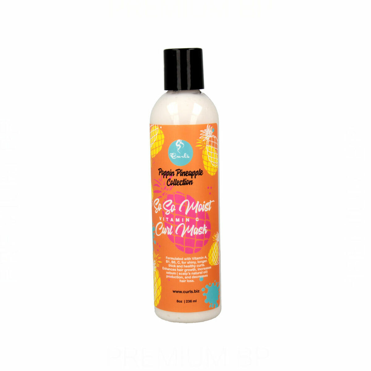 Haarmasker Curls Poppin Pineapple Collection So So Moist Curl (236 ml)