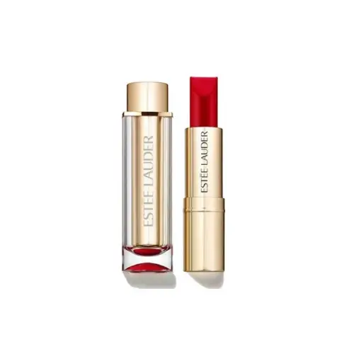 Estée Lauder Pure Color Love Lipstick Dames | 3,5g 310 Bar Red | Mat Langdurig