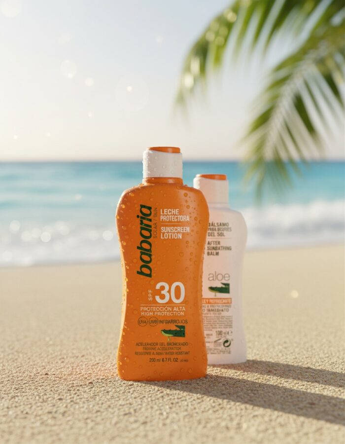 Babaria SOLAR ALOE VERA SPF30 MILK batch - Afbeelding 2