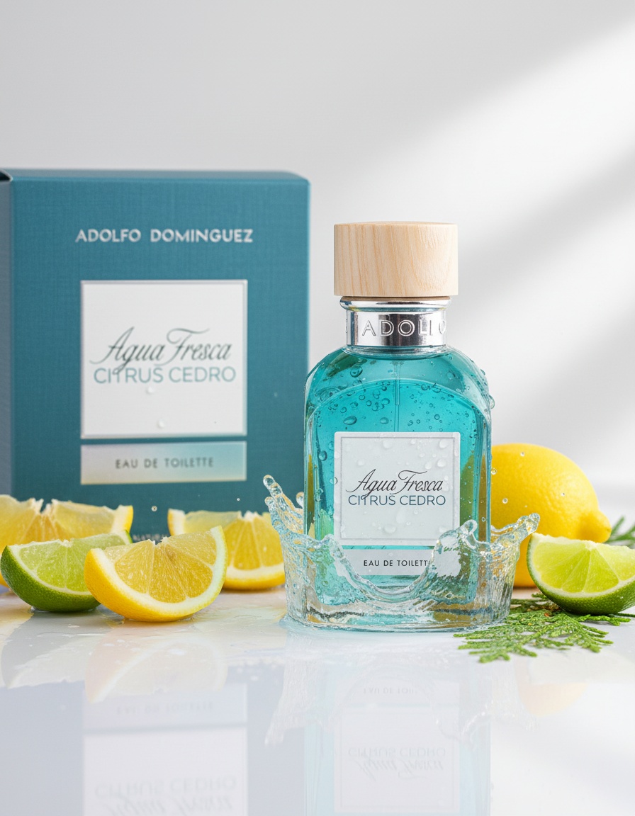 Adolfo Dominguez AGUA FRESCA CITRUS CEDRO eau de toilette spray 120 ml - Afbeelding 2