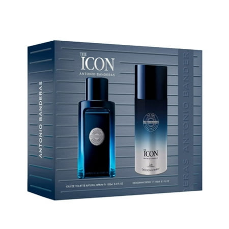 Antonio Banderas The Icon Geschenkset 100ml EDT + 150ml Deodorant Spray