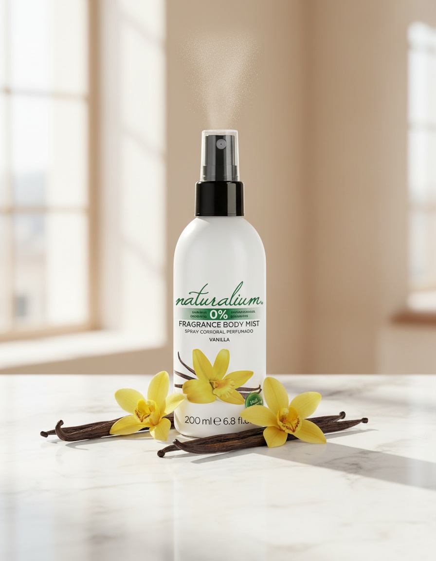 Naturalium VAINILLA body mist 200 ml - Afbeelding 2