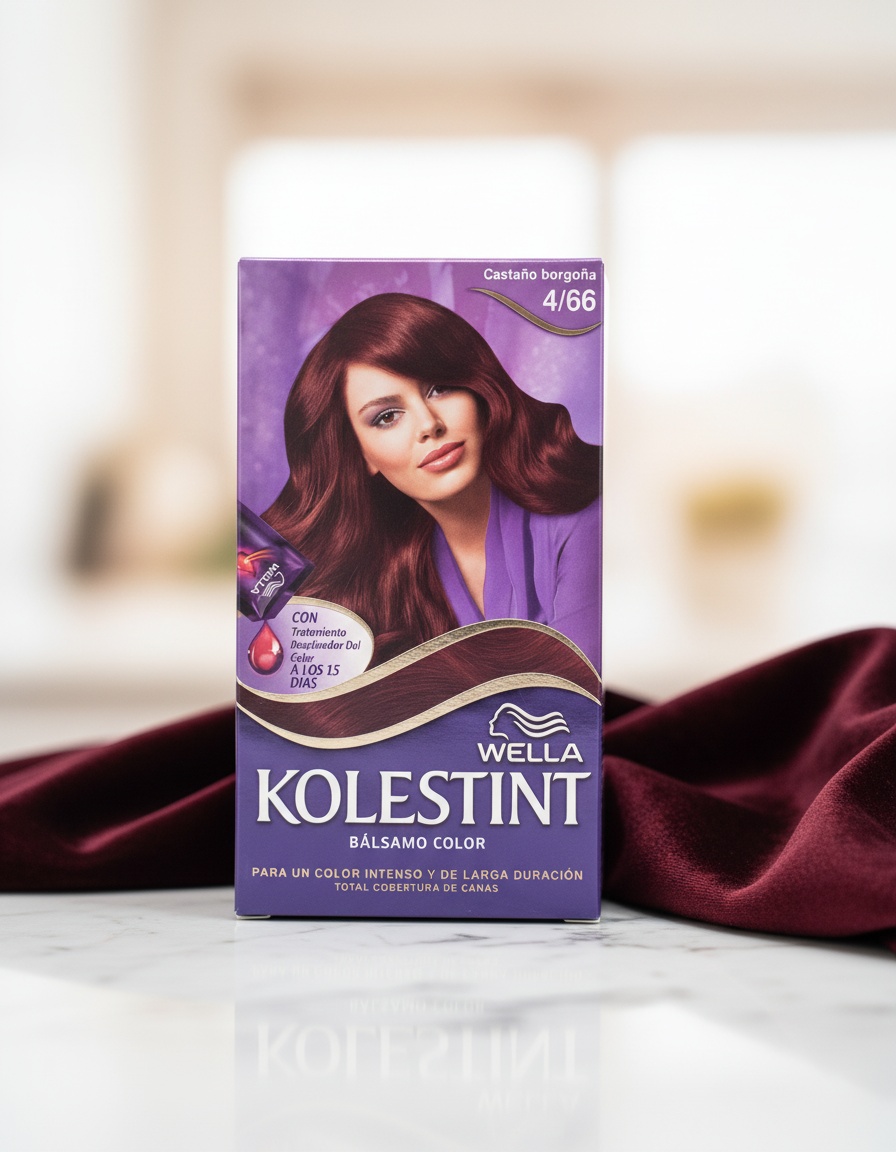 Wella Kolestint KOLESTINT balm dye color #4.66 burgundy brown 1 unit - Afbeelding 2