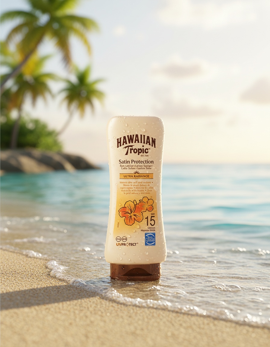 Hawaiian Tropic GLOWING PROTECTION ultra radiance sun lotion SPF15 180 ml - Afbeelding 2