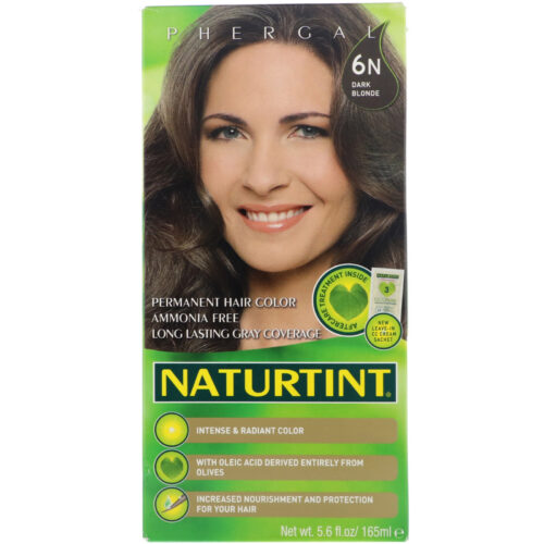 Naturtint Permanent Gel Haarverf 170ml - 6N Dark Blonde