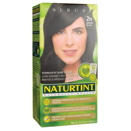 Naturtint Permanent Gel Haarverf 170ml - 2N Brown Black