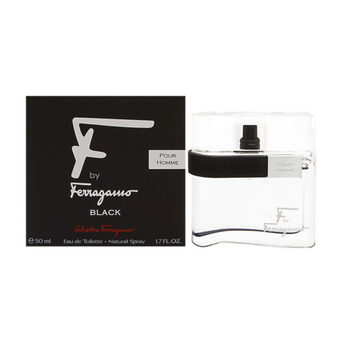 Salvatore Ferragamo F by Ferragamo Black Eau de Toilette 50ml Spray