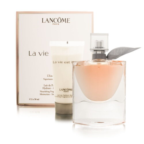 Lancome La Vie Est Belle L'Eau de Parfum Geschenkset 50ml Spray + 50ml Body Lotion