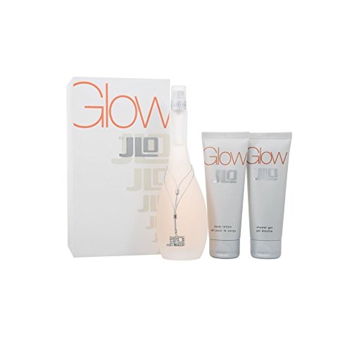Jennifer Lopez Glow Geschenkset 100ml EDT + 75ml Body Lotion + 75ml Douchegel
