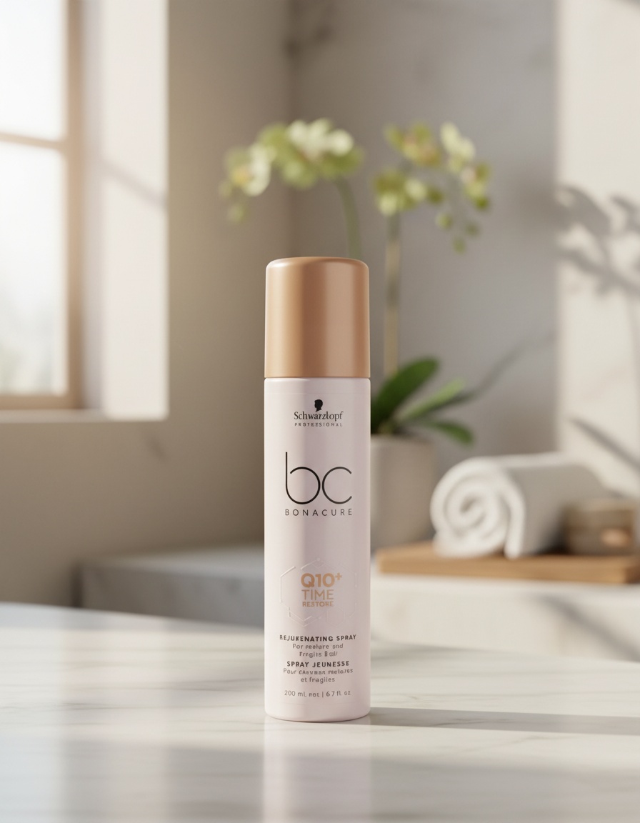 Schwarzkopf BC TIME RESTORE Q10+ rejuvenating spray 200 ml - Afbeelding 2