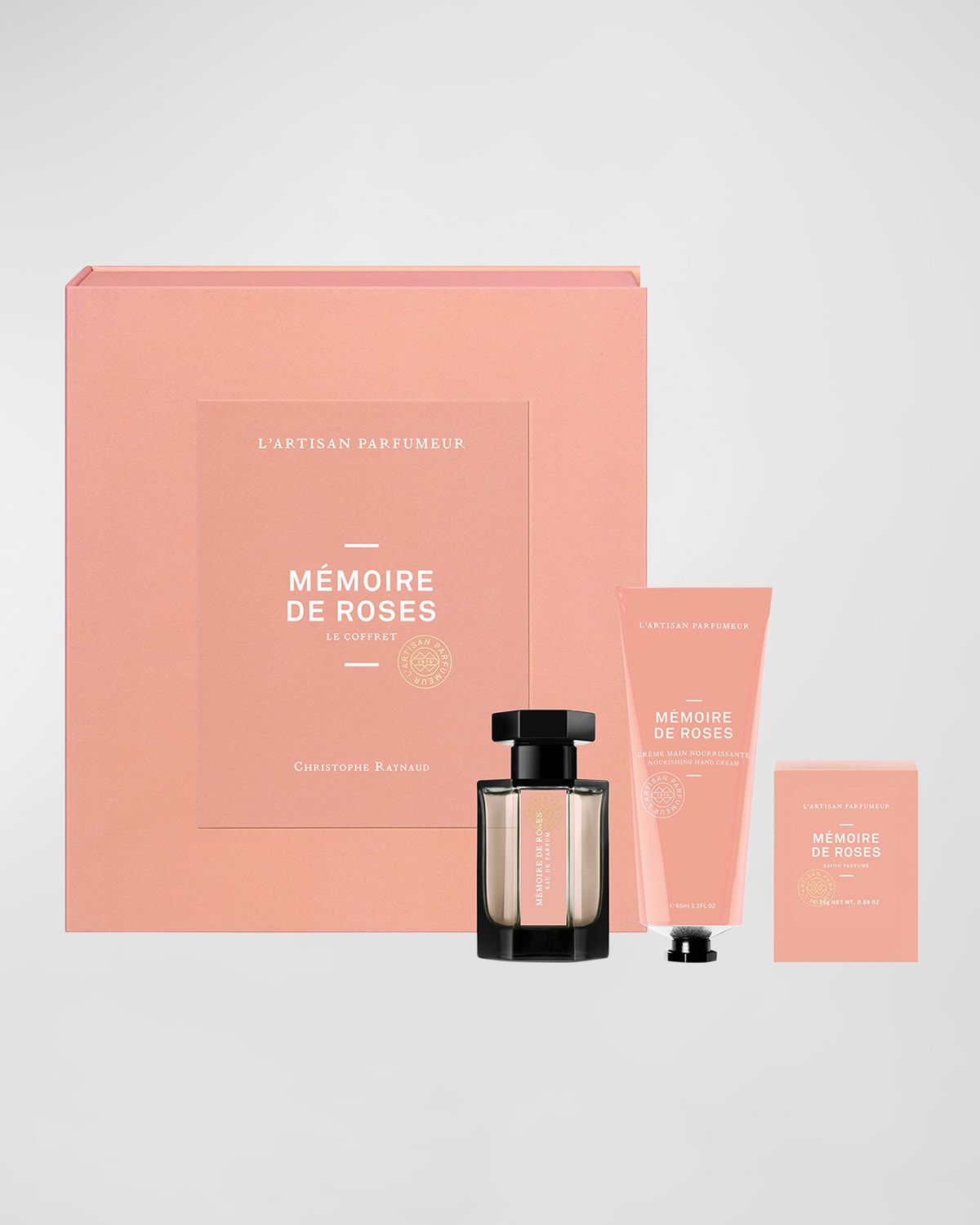 L'Artisan Parfumeur Mémoire de Roses Geschenkset 50ml EDP + 25g Zeep + 65ml Handcrème