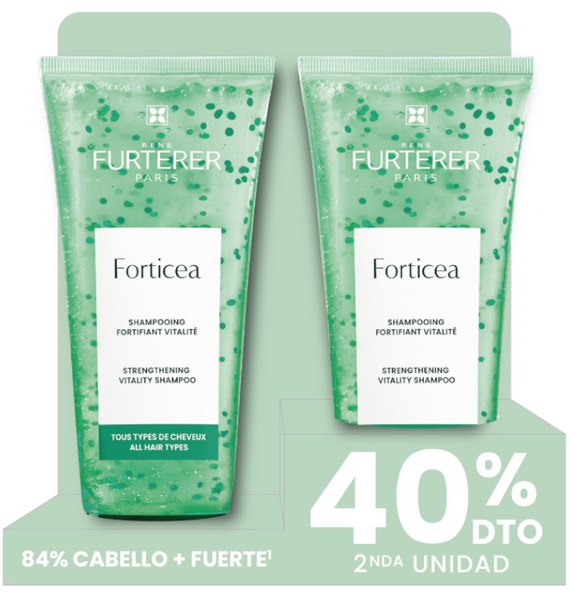 Rene furterer FORTICEA CHAMPÚ ENERGIZANTE LOTE 2 x 200 ml