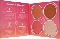 Sunkissed Radiant Lustre Gezicht Palette - 4 Kleuren