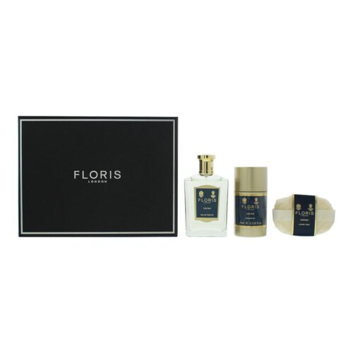Floris Cefiro Geschenkset 100ml EDT + 100g Zeep + 75ml Deodorant Stick
