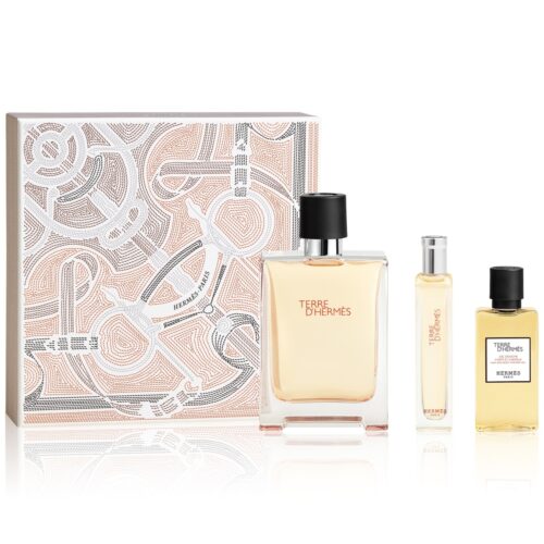 Hermès Terre d'Hermès Geschenkset 100ml EDT + 15ml EDT + 40ml Douchegel