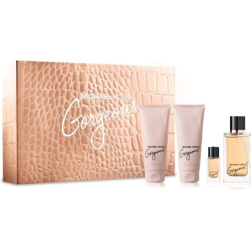 Michael Kors Gorgeous! Geschenkset 100ml EDP + 100ml Body Lotion + 100ml Douchegel + 5ml EDP