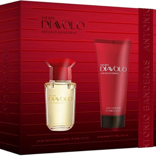 Antonio Banderas Diavolo For Men Geschenkset 50ml EDT + 75ml Aftershave Balsem