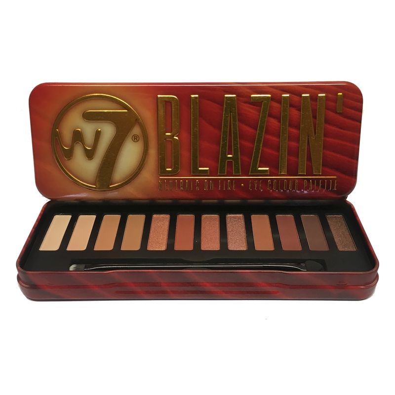 W7 Blazin' Oogschaduw Palette 7g