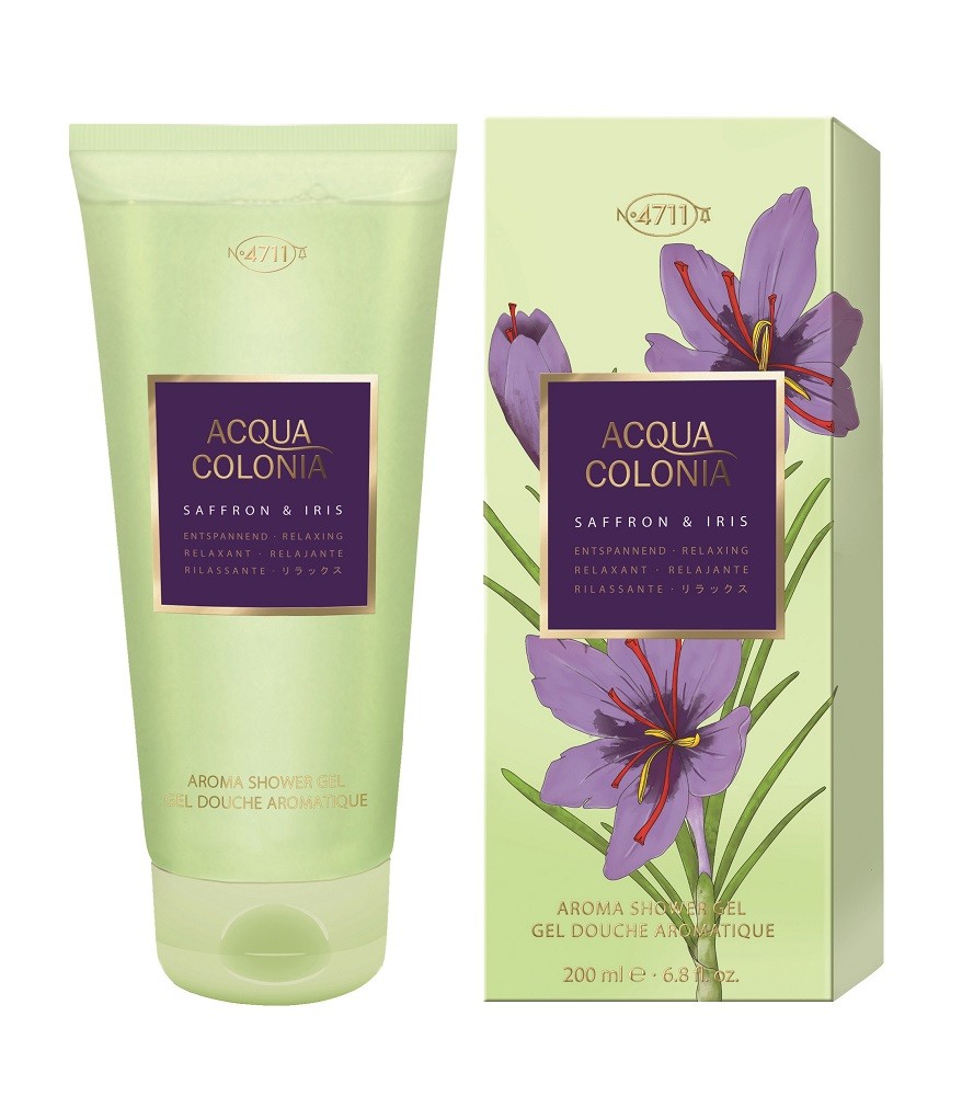 Mäurer & Wirtz 4711 Acqua Colonia Saffron & Iris Douchegel 200ml
