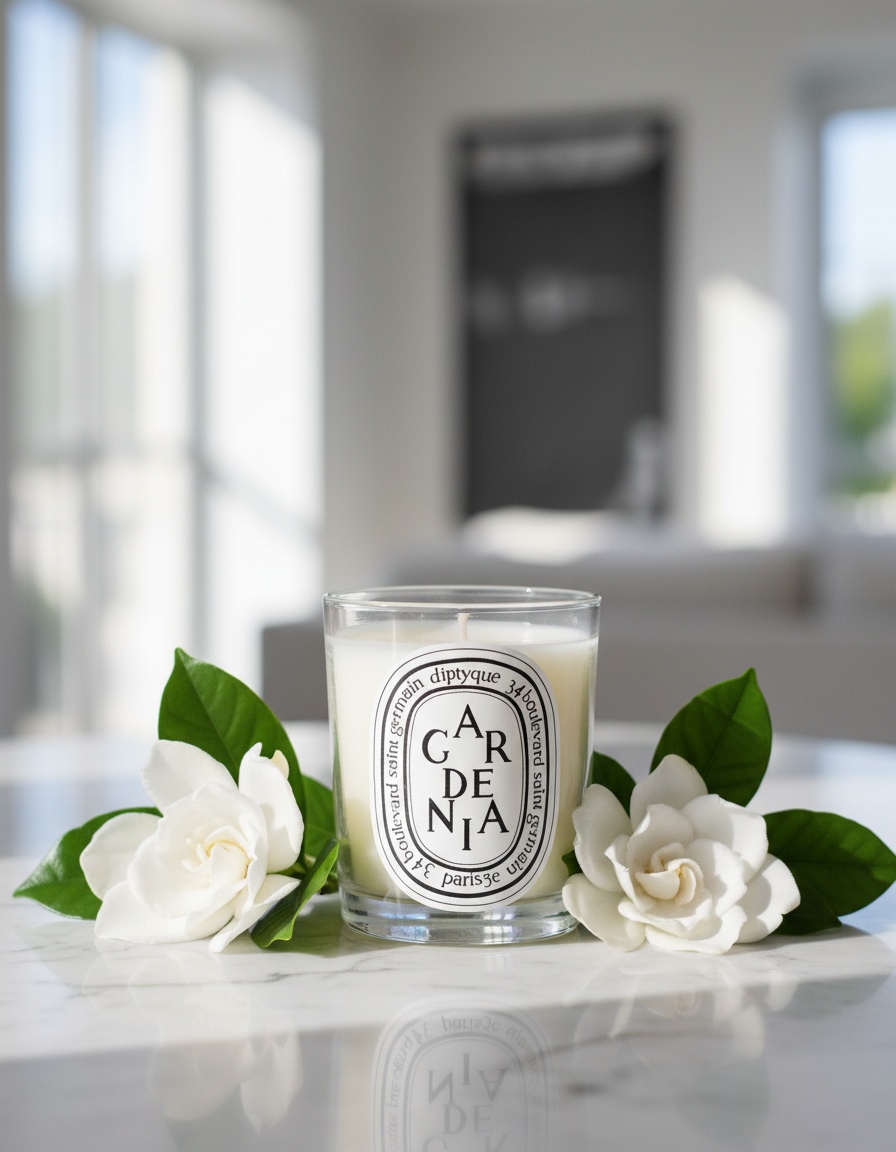 Diptyque SCENTED CANDLE gardenia 190 gr - Afbeelding 2