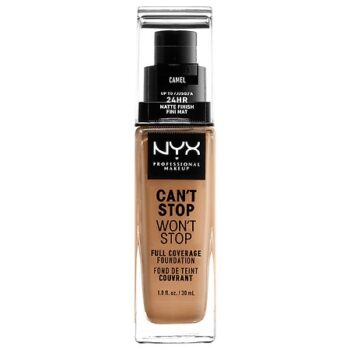 Nyx Professional Make Up CAN'T STOP WON'T STOP full coverage foundation #camel 30 ml