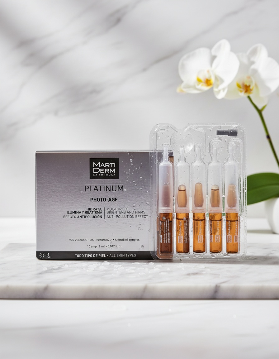 Martiderm PLATINUM PHOTO-AGE ampoules 10 x 2 ml - Afbeelding 2