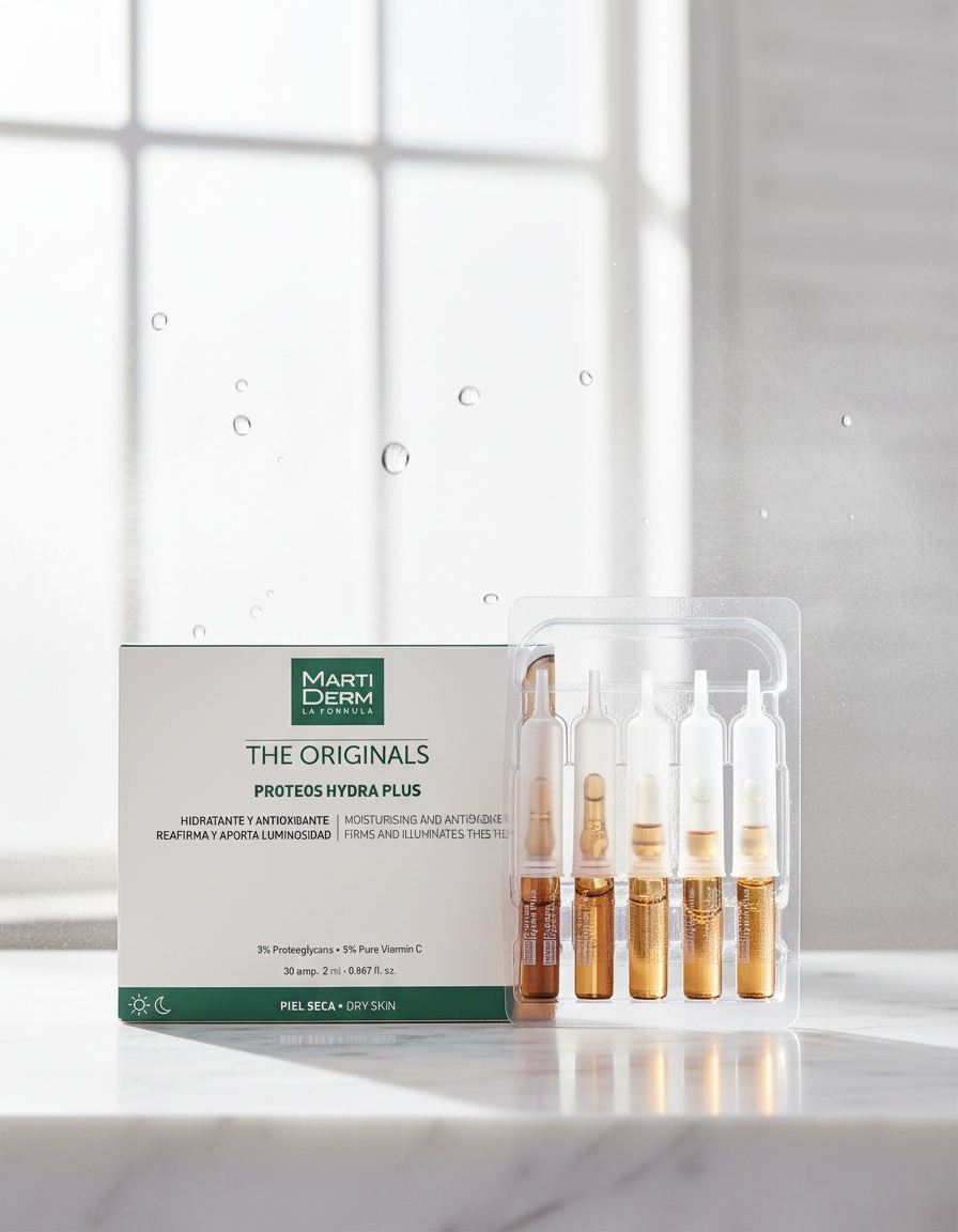 Martiderm THE ORIGINALS PROTEOS HYDRA PLUS ampoules 30 x 2 ml - Afbeelding 2