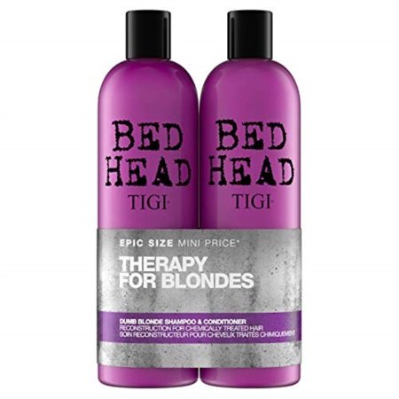 Tigi Duo Verpakking Bed Head Dumb Blonde 750ml Shampoo + 750ml Crèmespoeling