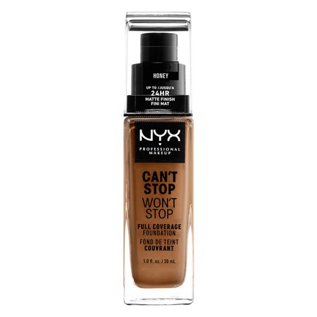Nyx Professional Make Up CAN'T STOP WON'T STOP full coverage foundation #honey