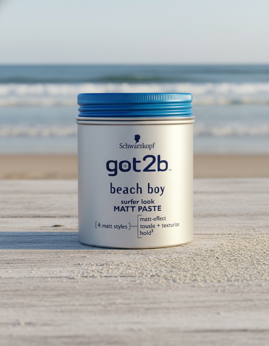 Schwarzkopf Mass Market GOT2B BEACH BOY matt paste surfer look 100 ml - Afbeelding 2