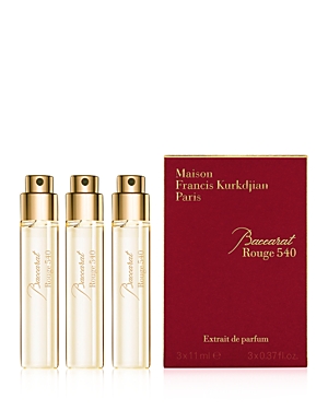 Maison Francis Kurkdjian Baccarat Rouge 540 Extrait de Parfum Travel Set 3 x 11ml Extrait de Parfum Refills