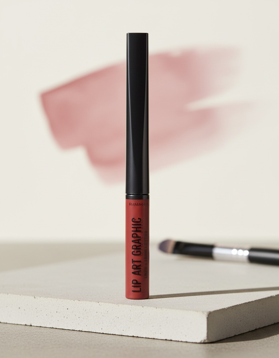 Rimmel London LIP ART GRAPHIC liner&liquid lipstick #810-be free 5 ml