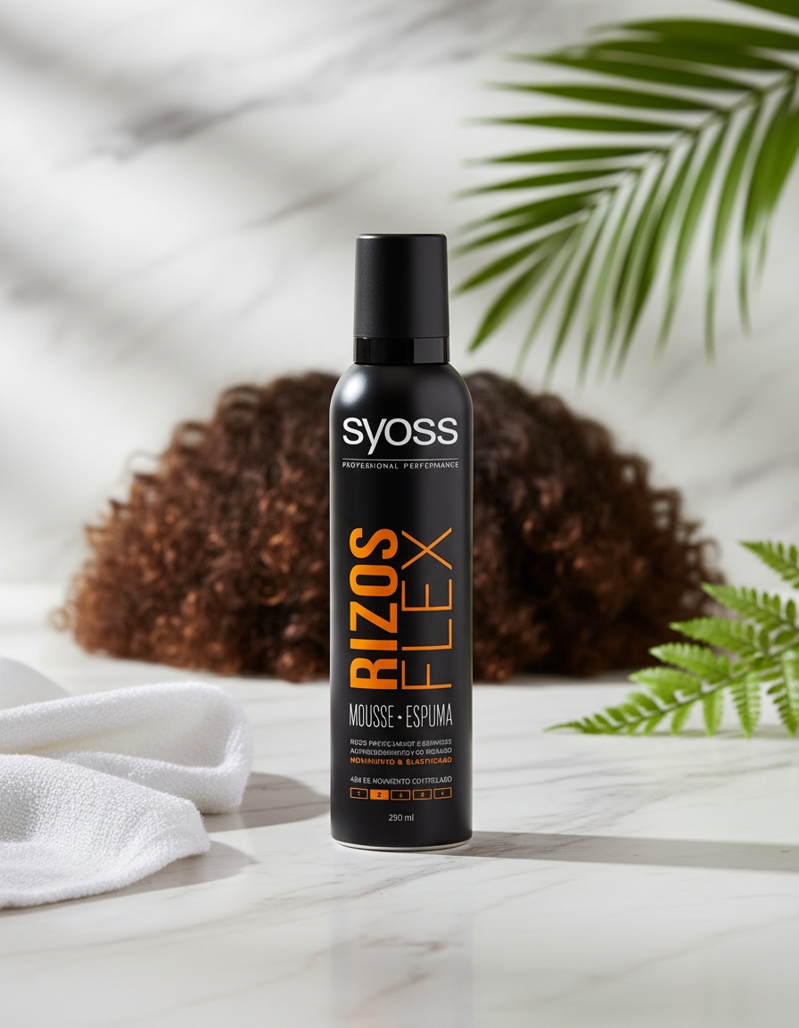 Syoss RIZOS FLEX mousse for defined curls 250 ml - Afbeelding 2