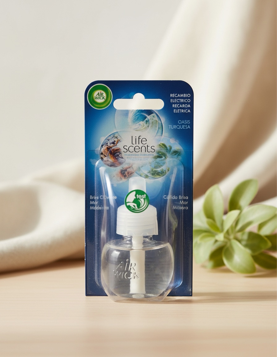 AIR-WICK electric air freshener refill #oasis turquoise 17 ml - Afbeelding 2