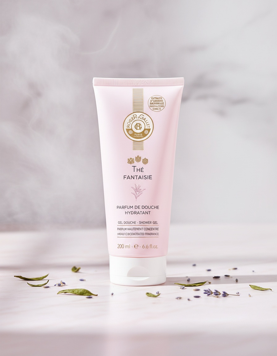 Roger & gallet THÉ FANTASIE parfum de douche hydratant 200 ml - Afbeelding 2