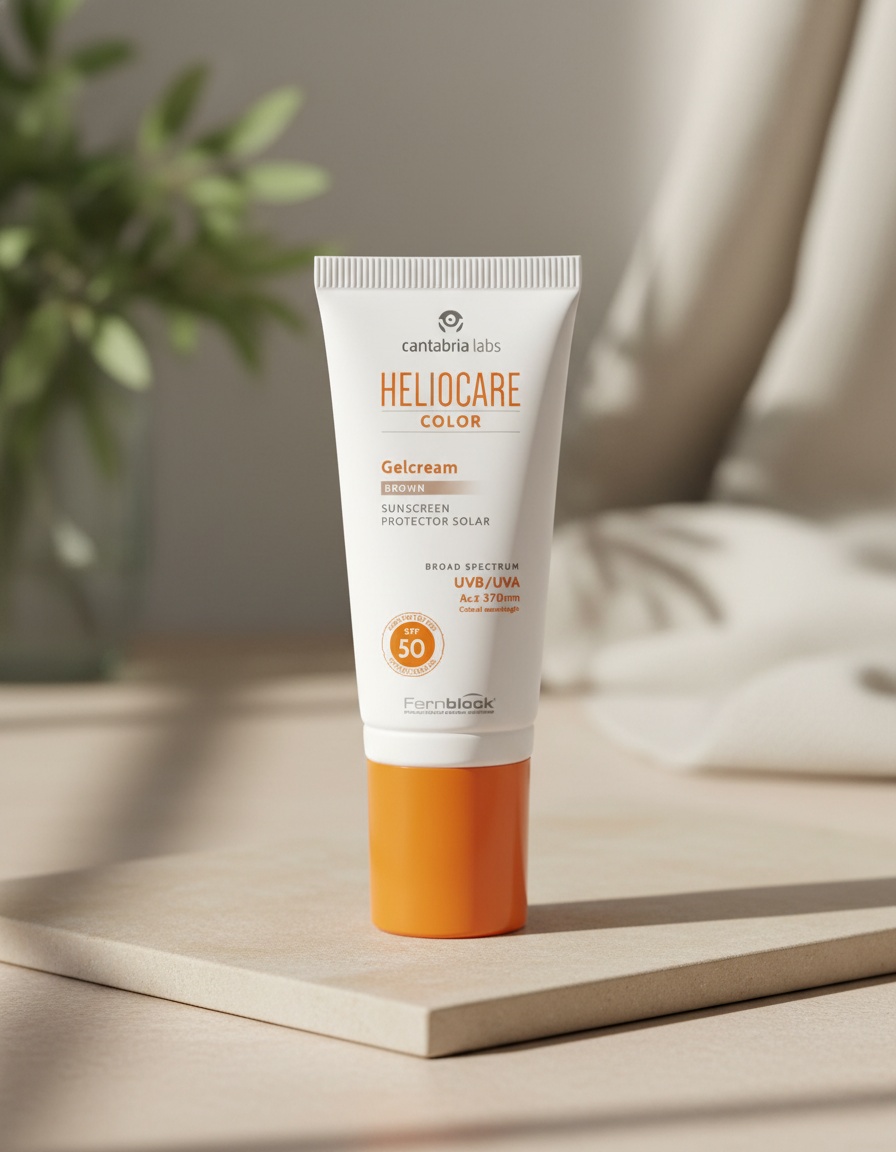 HELIOCARE COLOR sunscreen with cream gel color SPF50 #brown 50 ml - Afbeelding 2