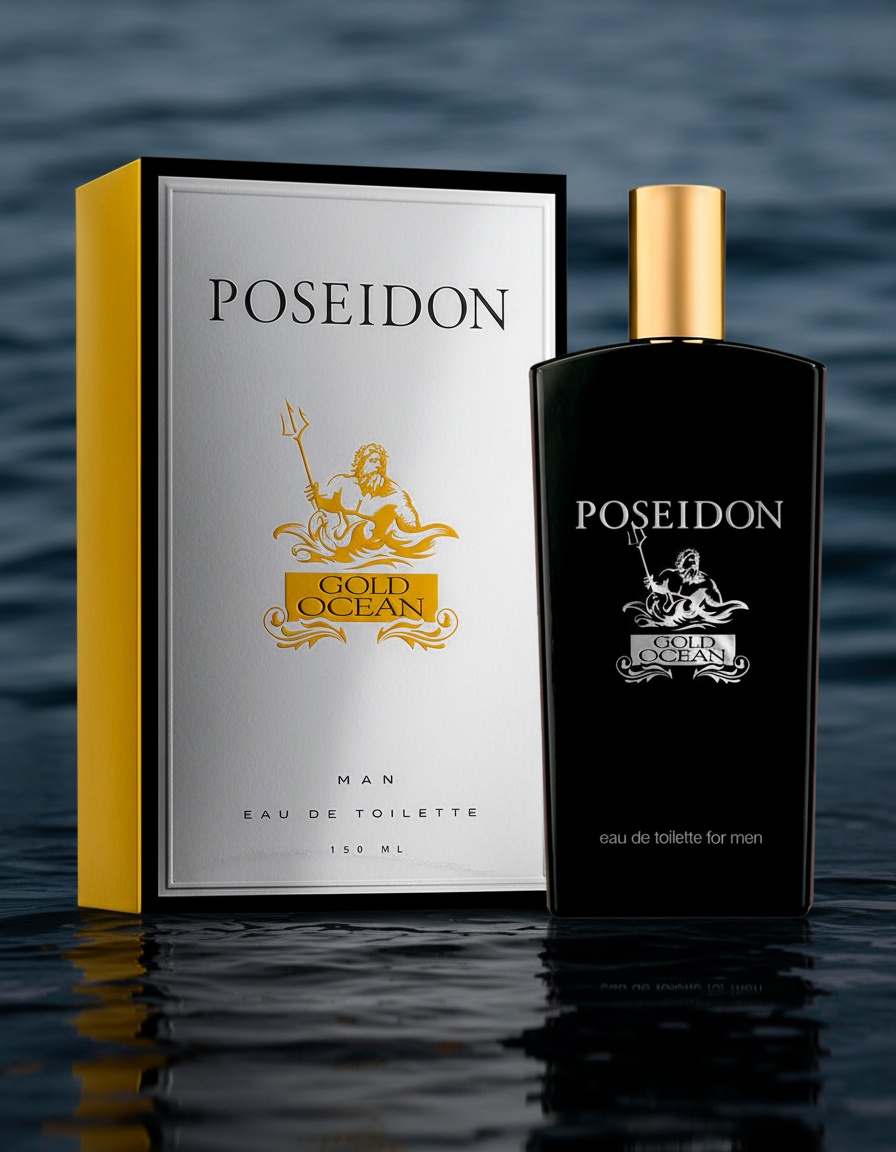 POSEIDON GOLD OCEAN FOR MEN eau de toilette spray 150 ml - Afbeelding 2