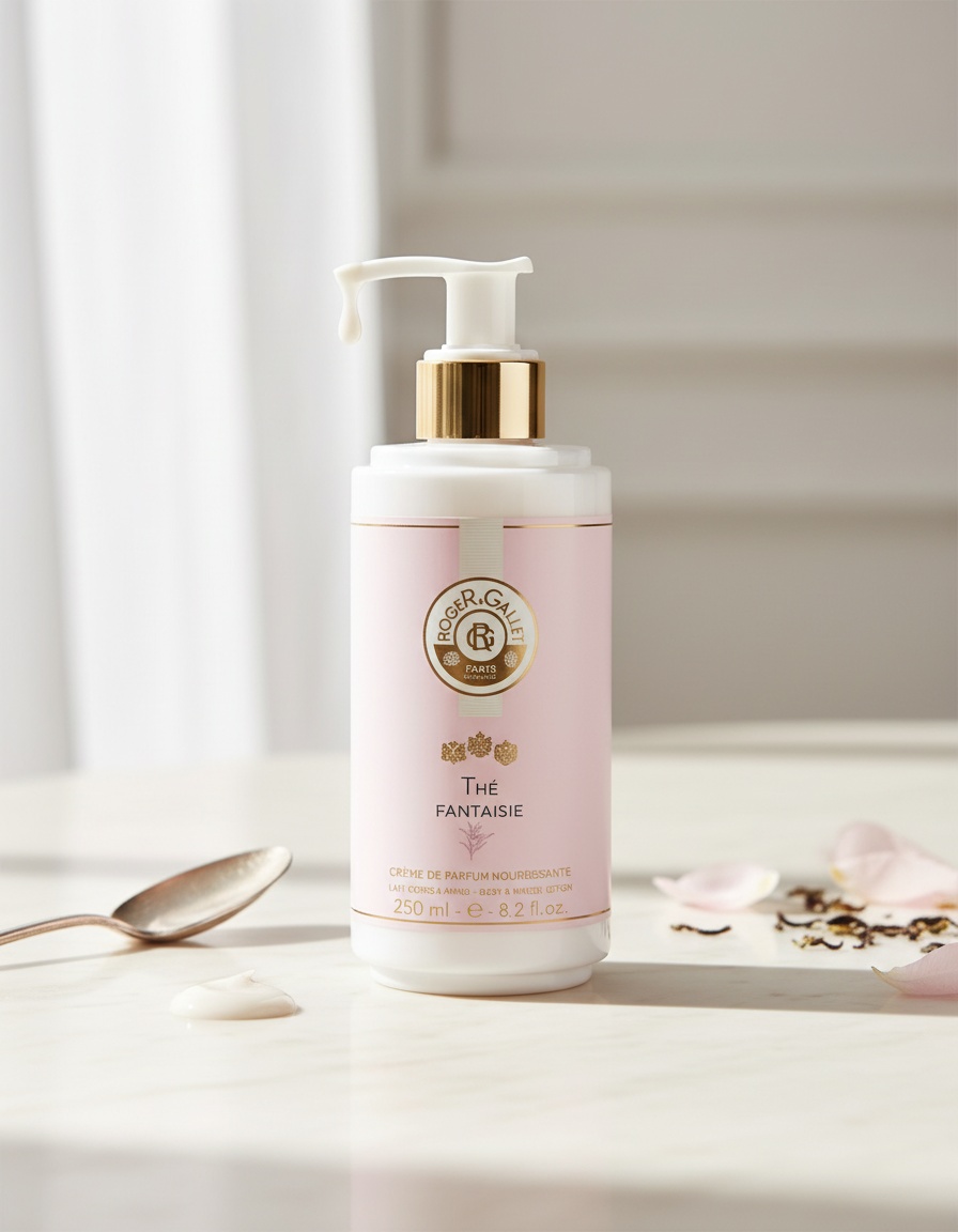 Roger & gallet THÉ FANTASIE crème de parfum nourissante 250 ml - Afbeelding 2