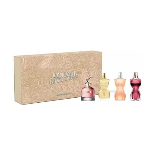 Jean Paul Gaultier Miniatures Geschenkset 6ml Scandal EDP + 6ml Divine EDP + 6ml Classique EDT + 6ml La Belle EDP