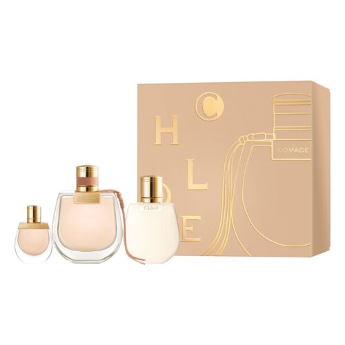 Chloé Nomade Geschenkset 75ml EDP + 5ml EDP + 100ml Body Lotion