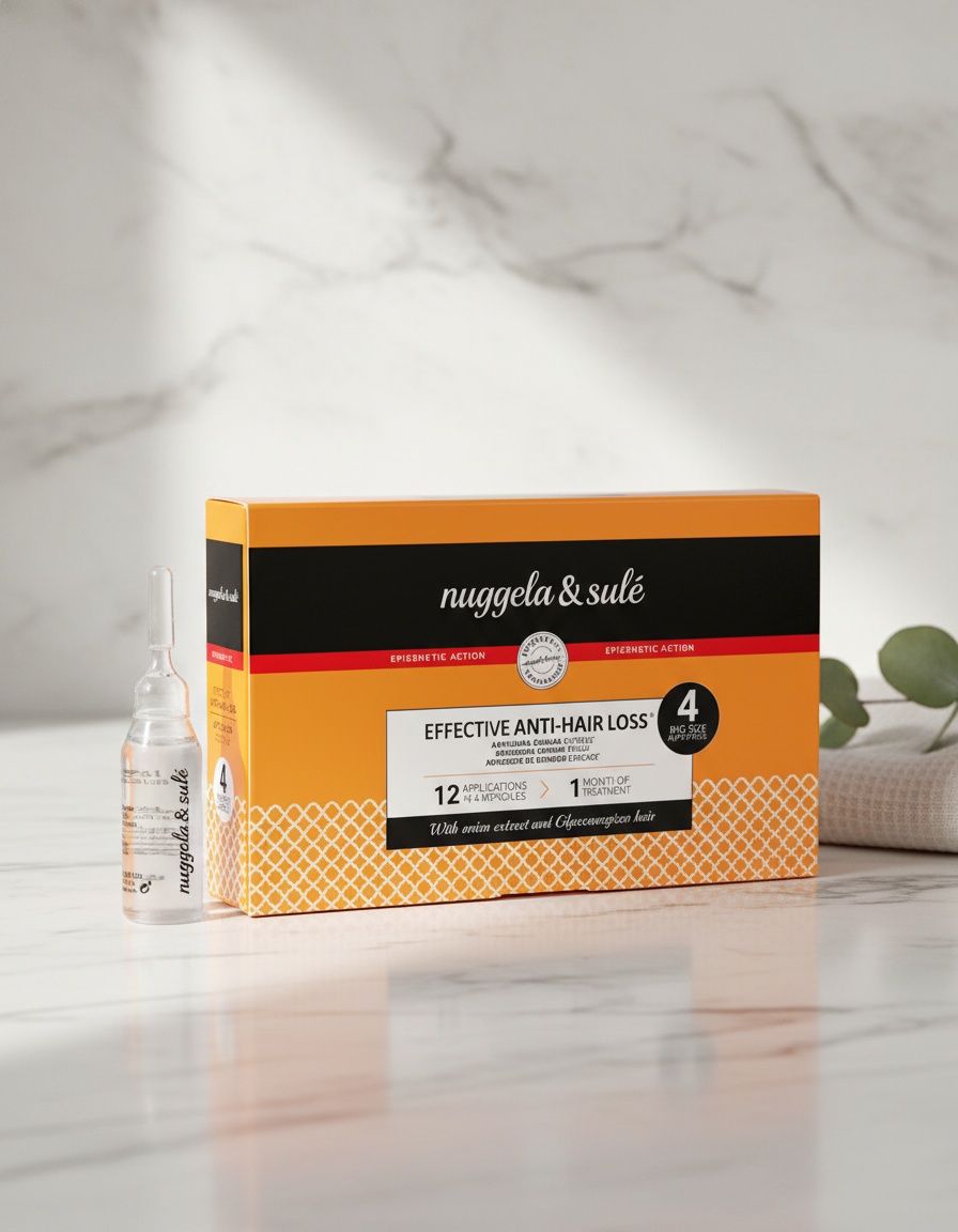 Nuggela & sulÉ Nuggela & SulÉ EFFECTIVE ANTI-HAIR LOSS hair ampoules 4 units - Afbeelding 2