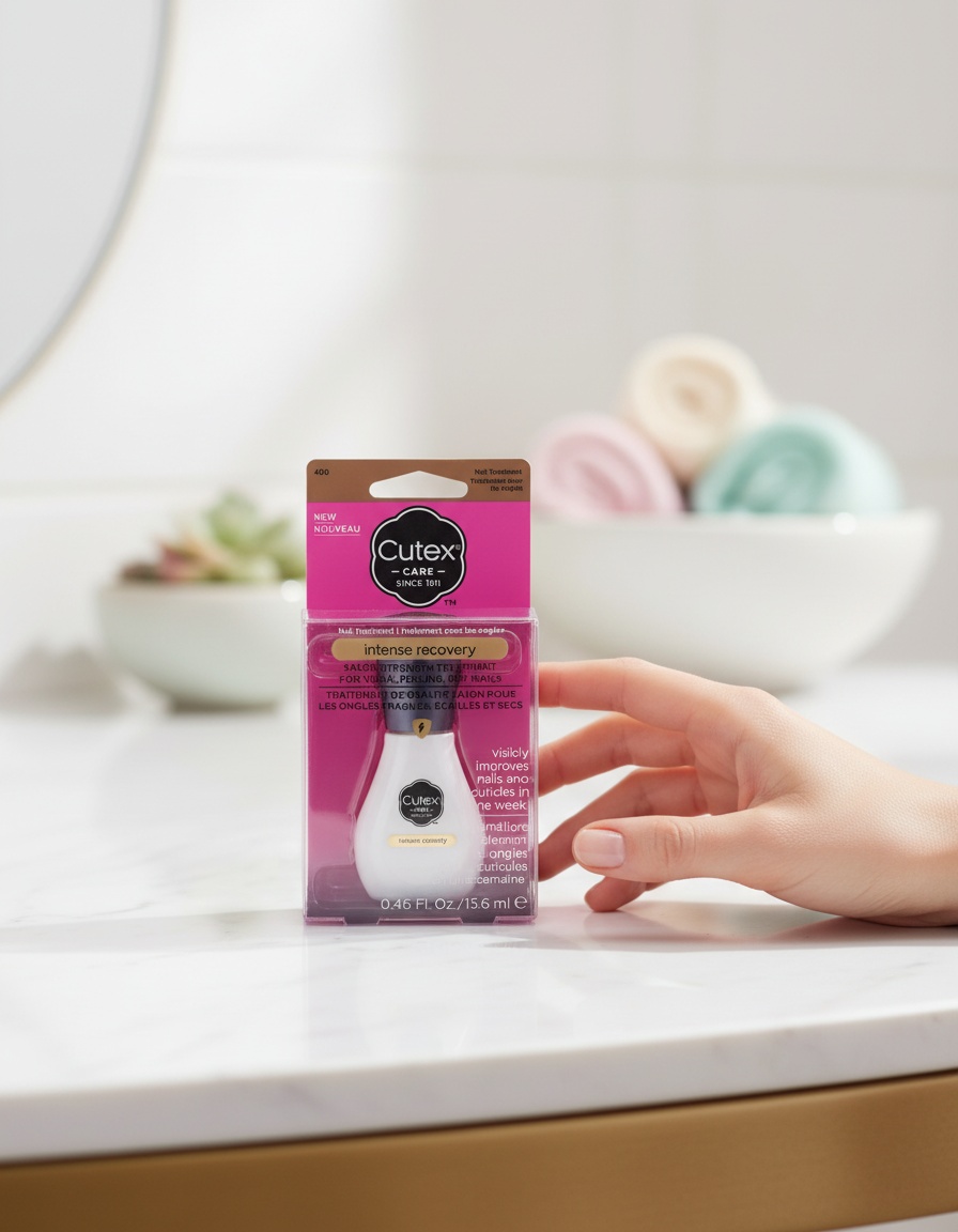 Cutex INTENSE RECOVERY for weak, peeling & dry nails 13,6 ml - Afbeelding 2