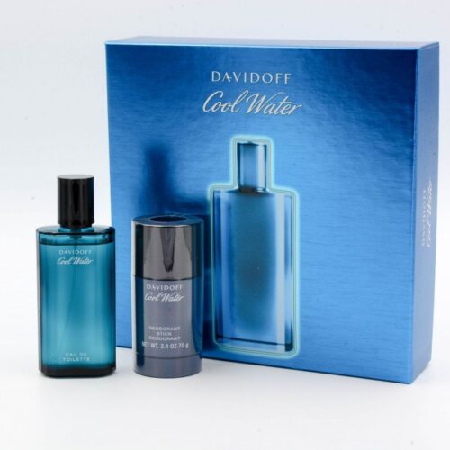 Davidoff Cool Water Geschenkset 75ml EDT + 70g Deodorant Stick