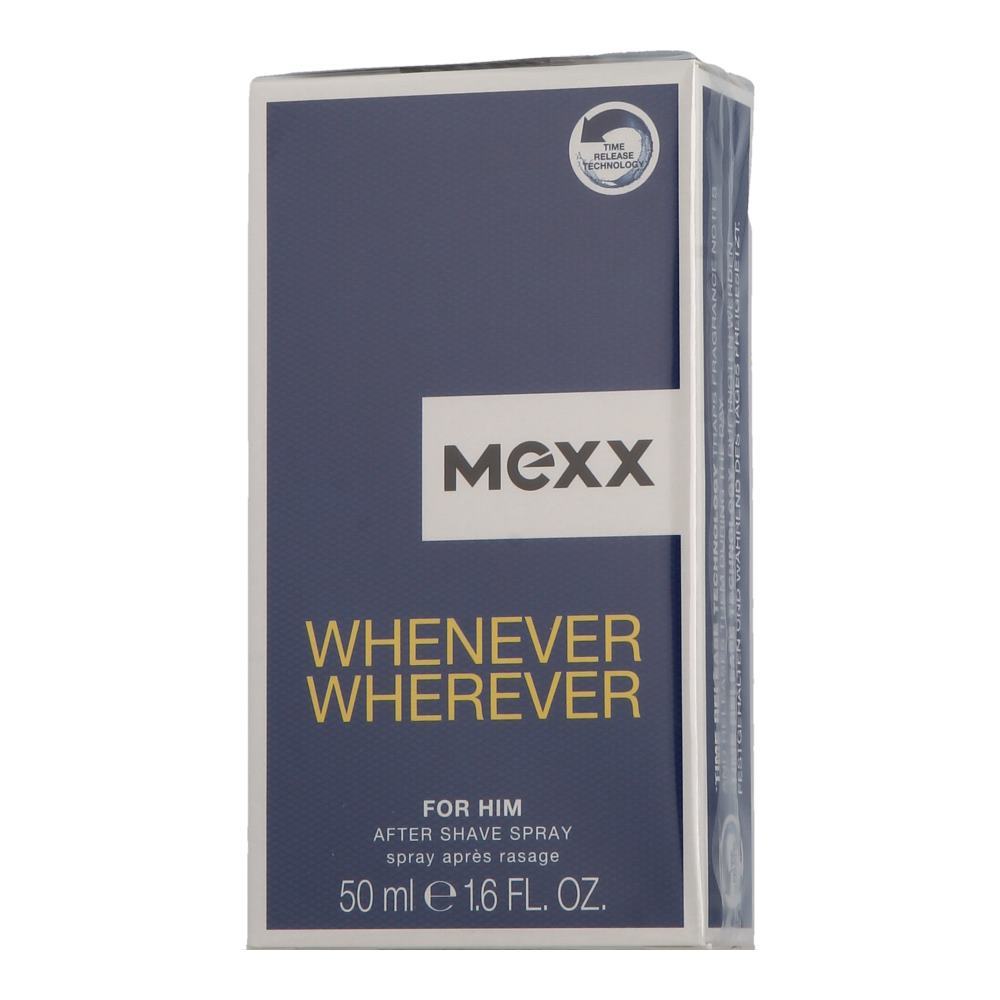 Mexx Whenever Wherever For Him Aftershave 50ml Spray