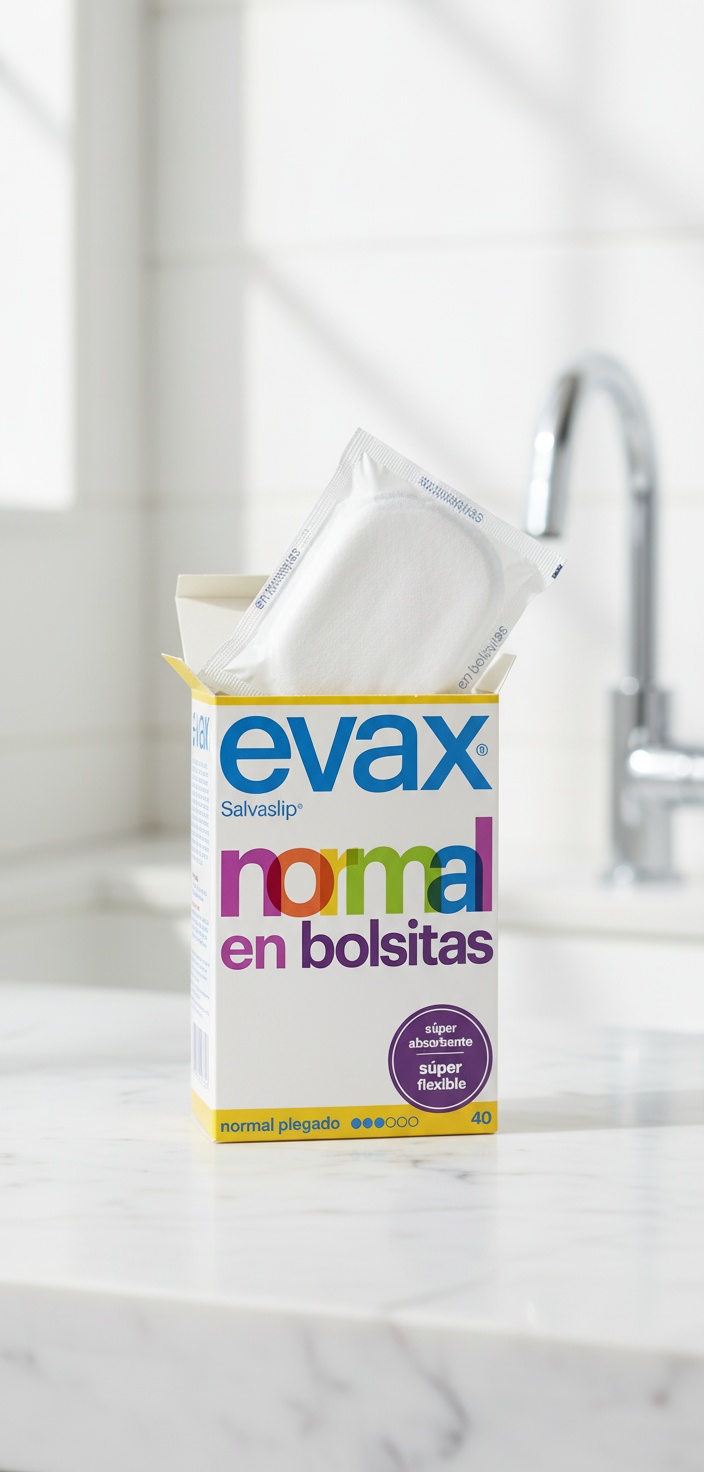 EVAX SALVA-SLIP normal in sachets 40 units - Afbeelding 2